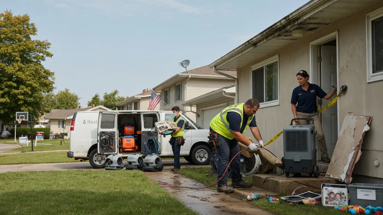 Water Damage Restoration in Little Suamico, WI near me